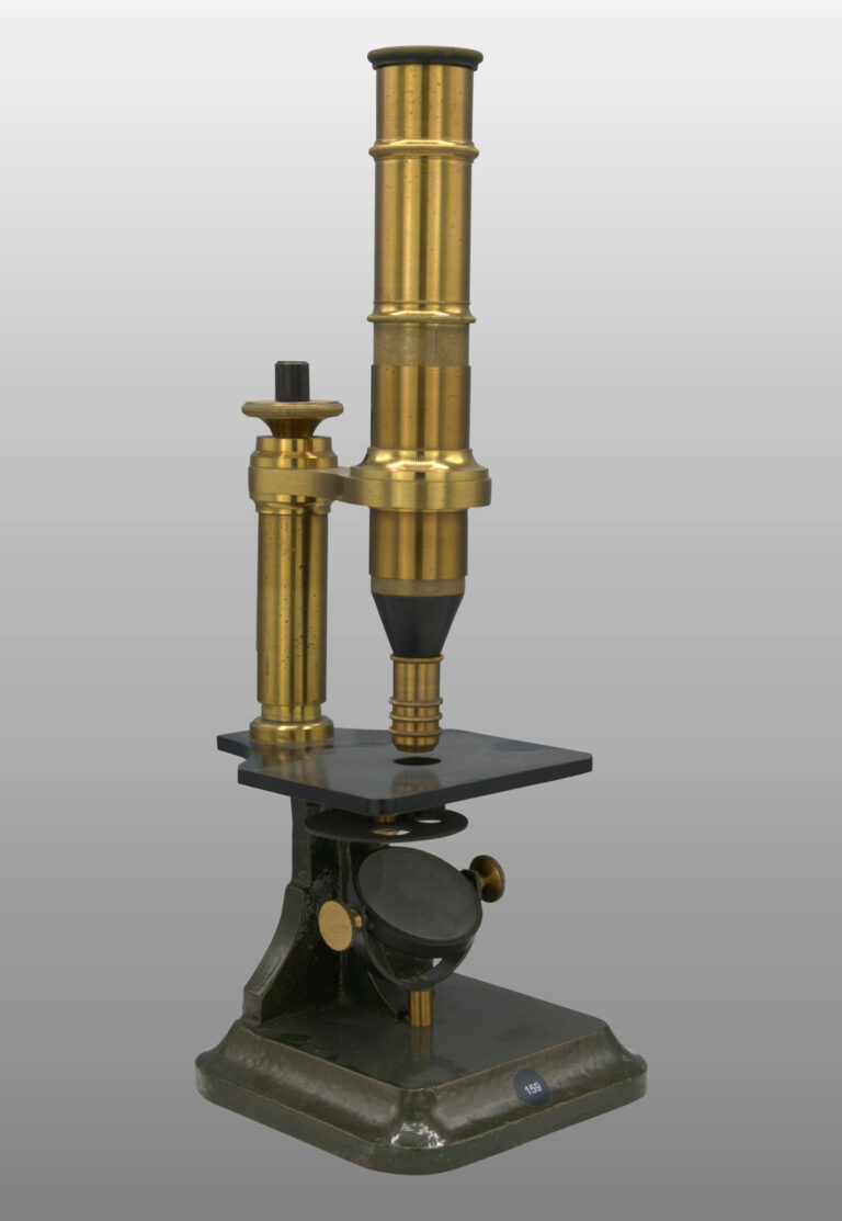 Microscope usuel, photo de détail