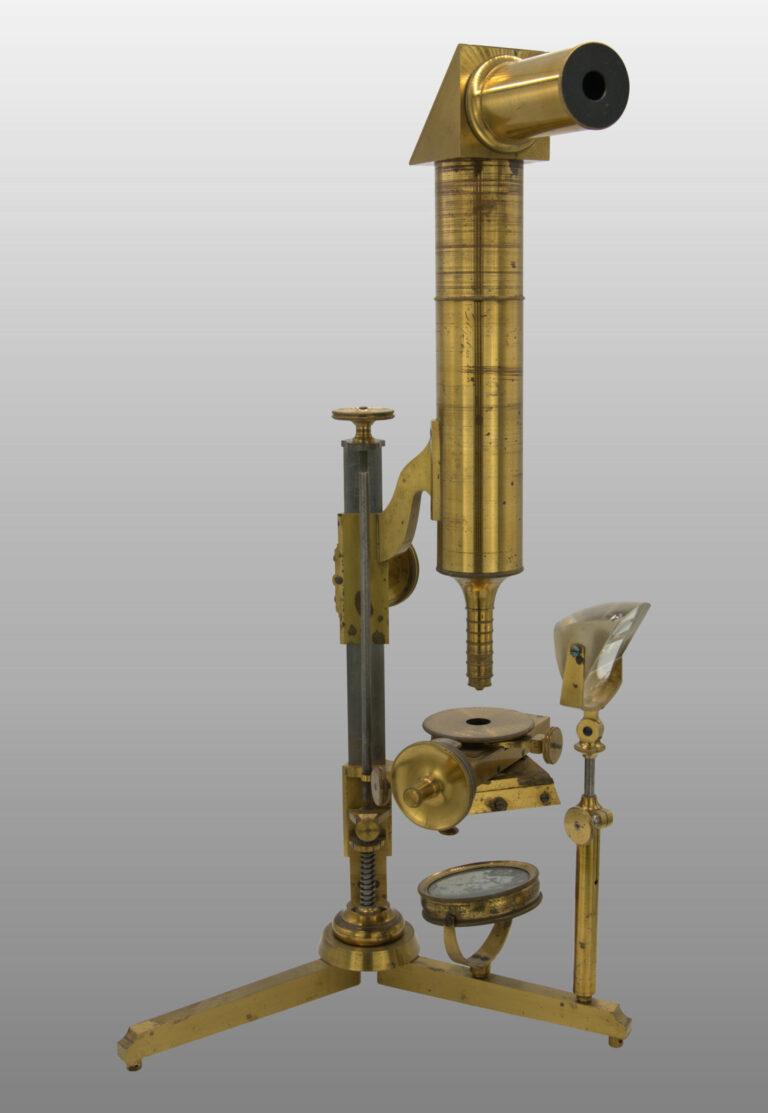 Grand microscope n°1, photo de détail
