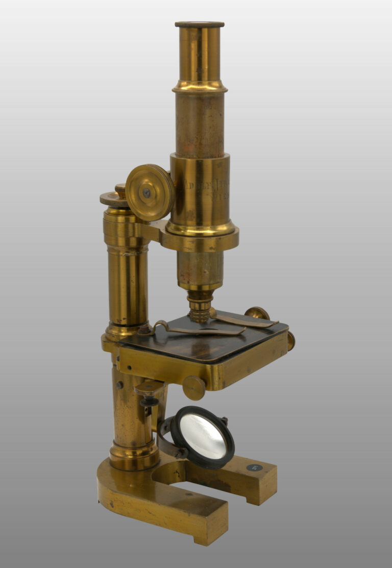 Microscope moyen inclinable., photo de détail
