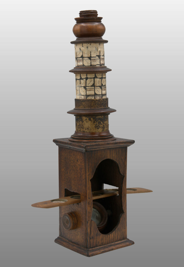 Microscope Nuremberg type Chapelle, photo de détail