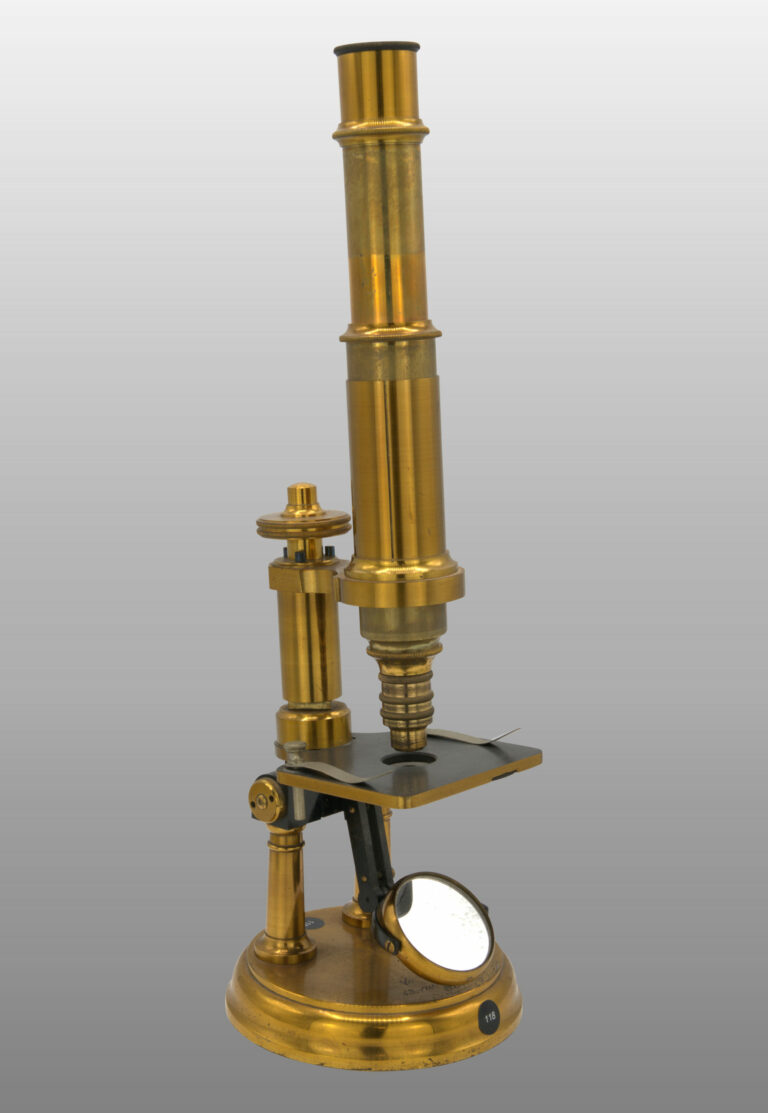 Microscope de laboratoire, photo de détail