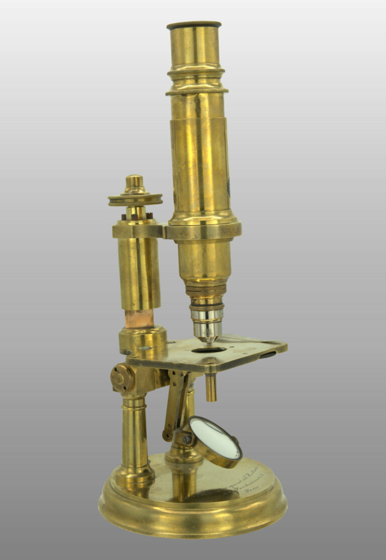 Microscope de laboratoire, photo de détail