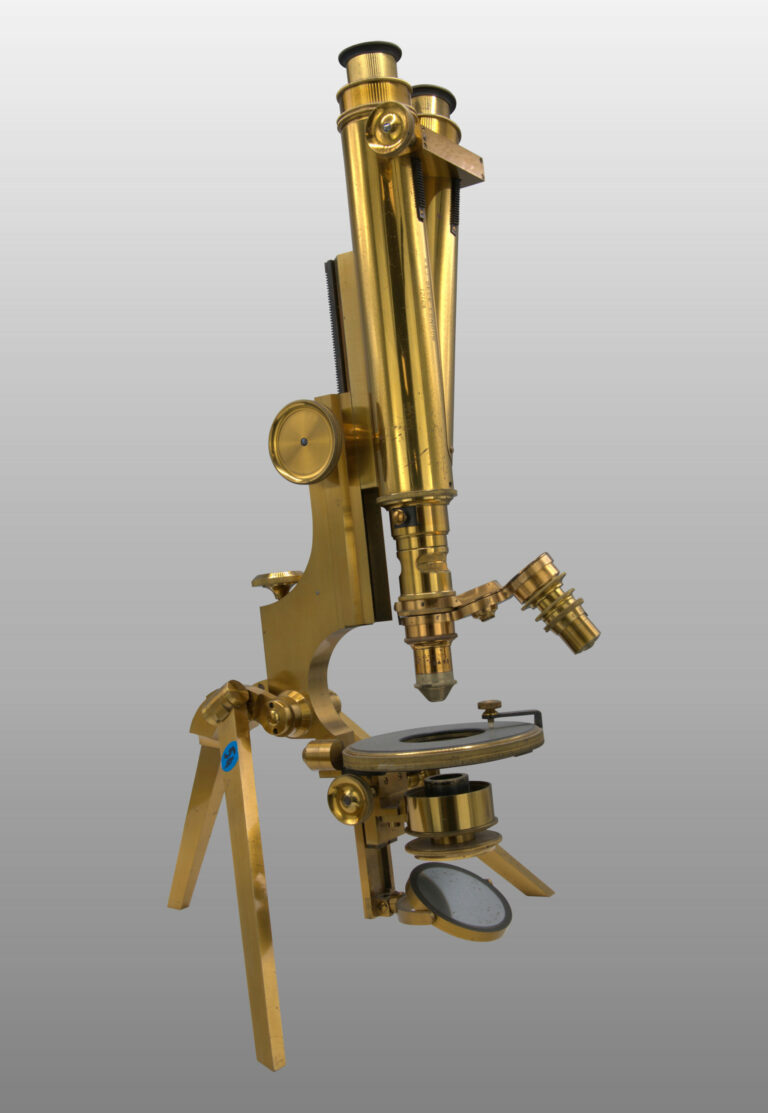 Microscope portable, photo de détail