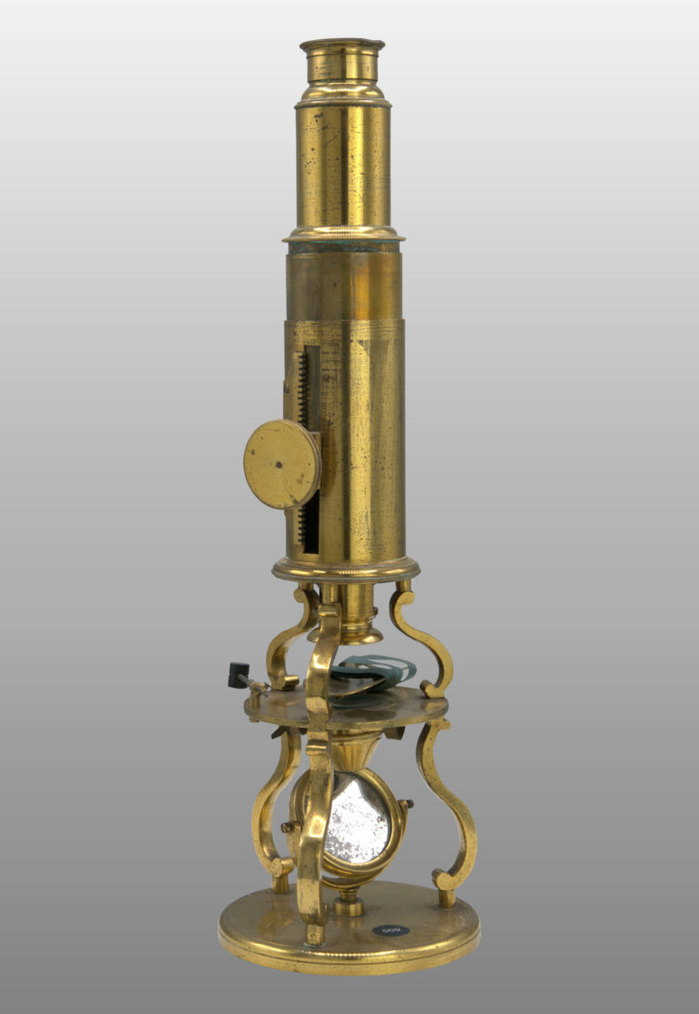 Microscope type Culpeper, photo de détail