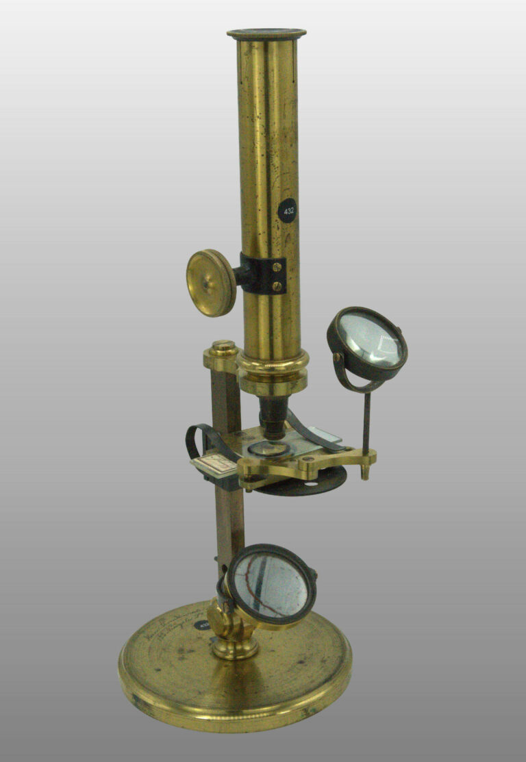 Microscope composé, photo de détail