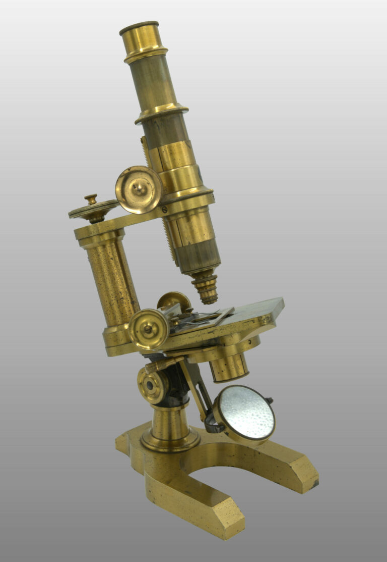 Microscope inclinant Wasserlein, photo de détail