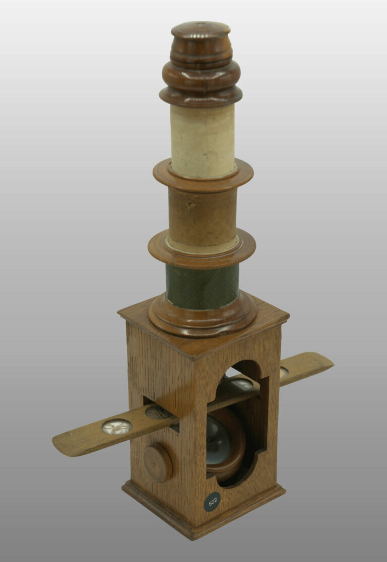 Microscope Nuremberg type Chapelle, photo de détail