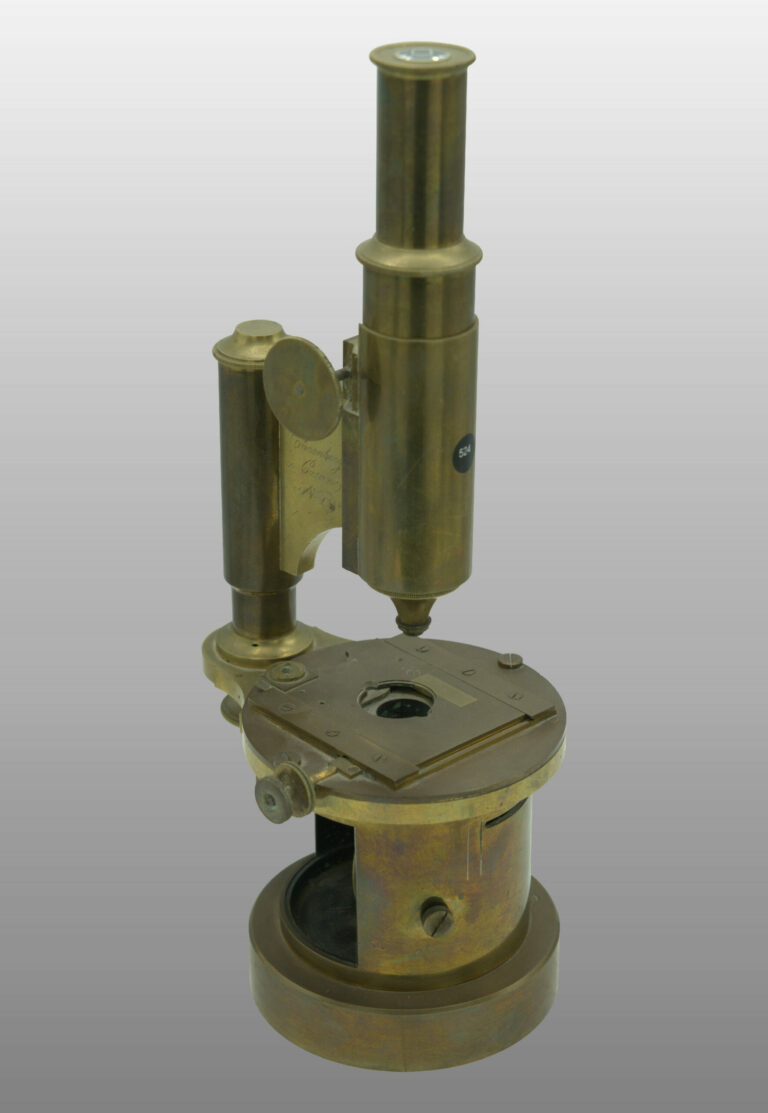 Microscope grand Modéle tambour ordinaire, photo de détail