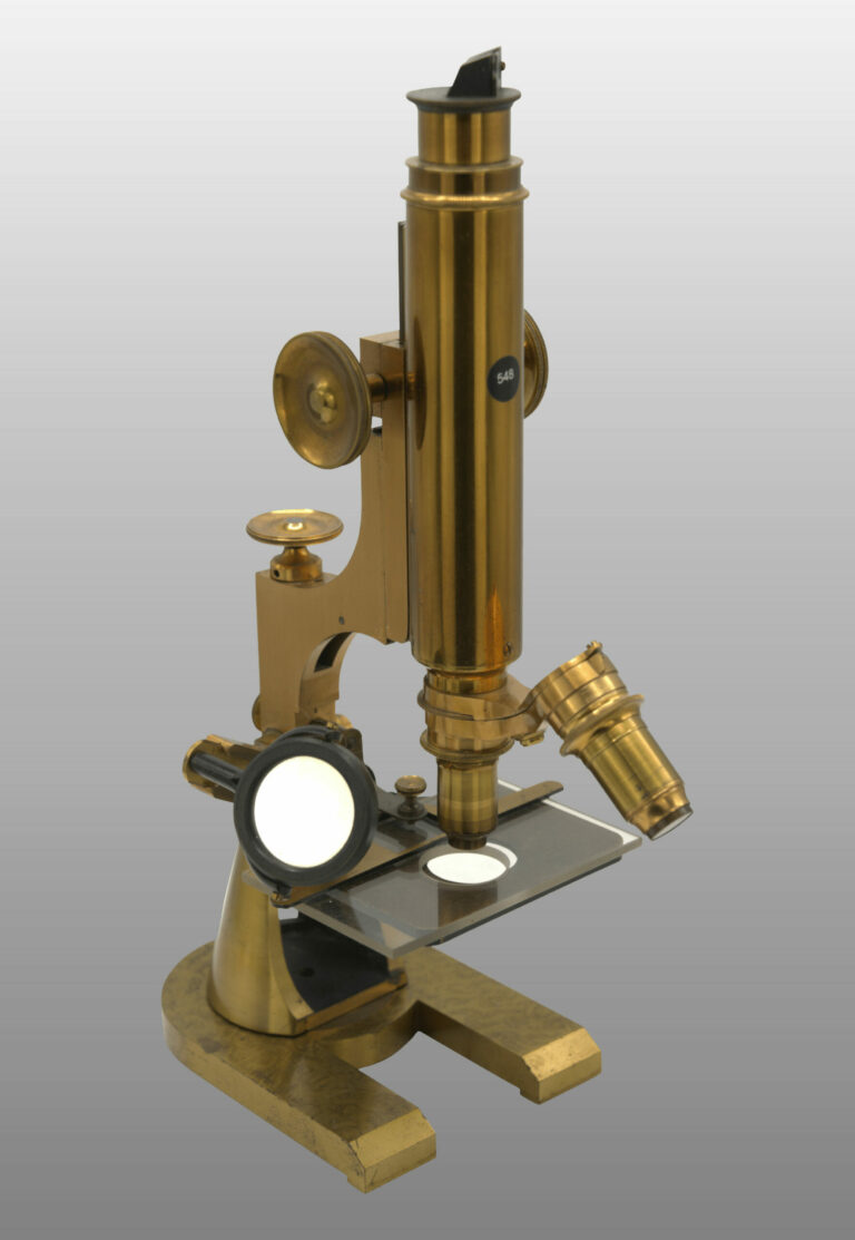 Microscope continental colombien américain, photo de détail