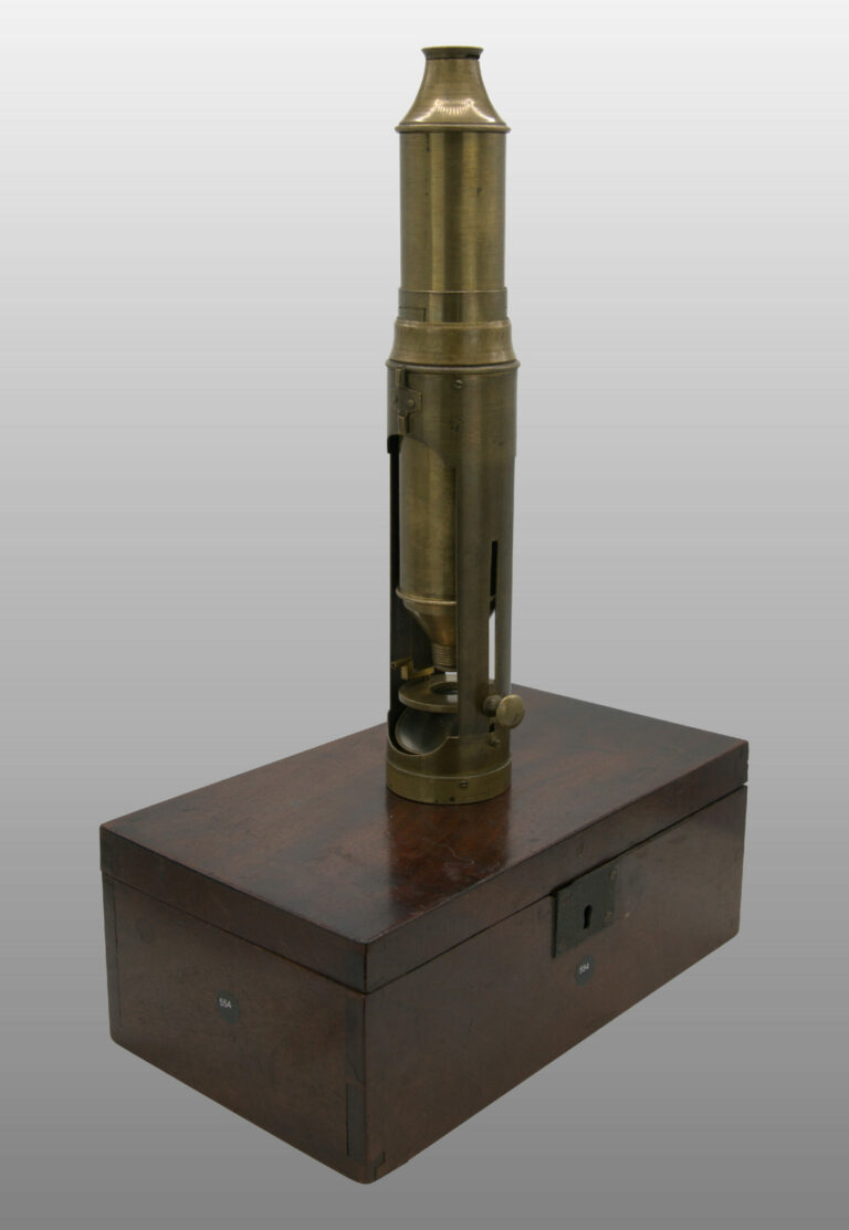 Microscope à tambour, photo de détail