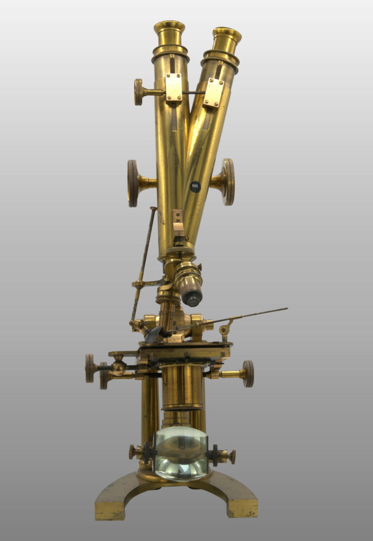 Microscope binoculaire de Wendham, photo de détail